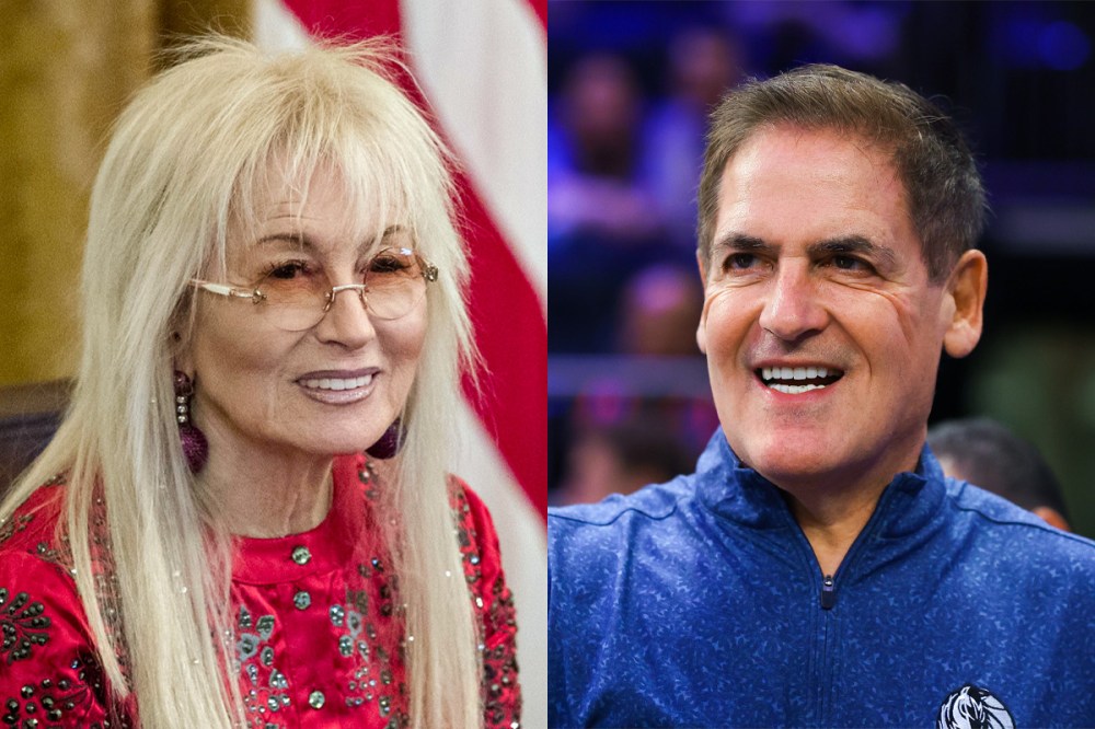 Miriam Adelson, Mark Cuban.