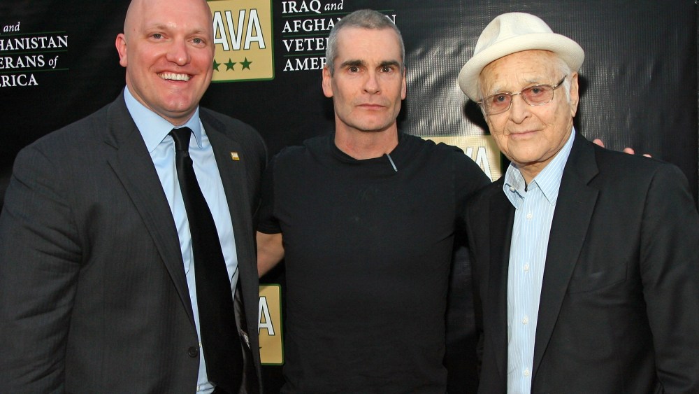 Paul Rieckhoff, musician Henry Rollins, and Norman Lear.
