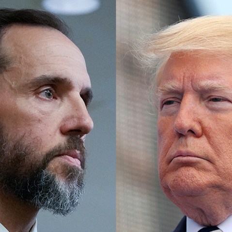 Image: Special counsel Jack Smith; Former President Donald Trump.