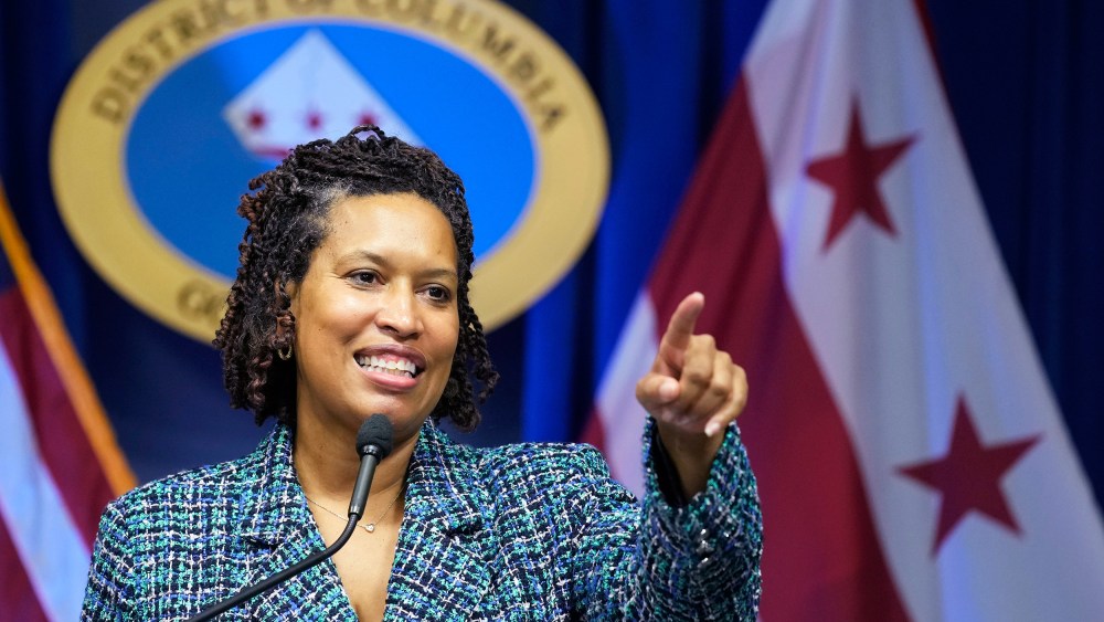 Muriel Bowser politics politician