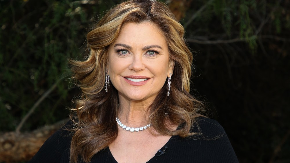Kathy Ireland visits Hallmark Channel's "Home & Family" at Universal Studios Hollywood