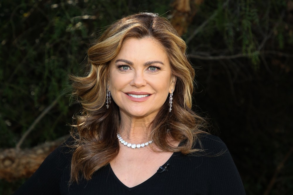 Kathy Ireland visits Hallmark Channel's "Home & Family" at Universal Studios Hollywood