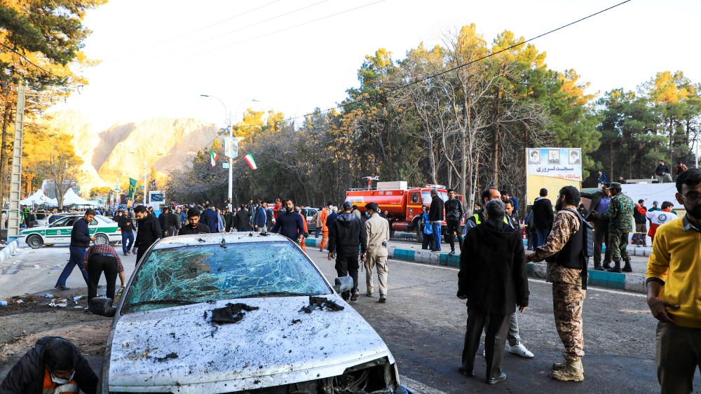 kerman iran explosion explosions