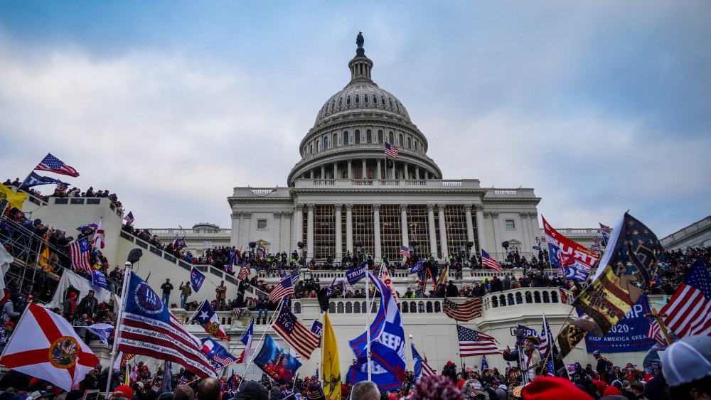 Trump supporters at the U.S. Capitol