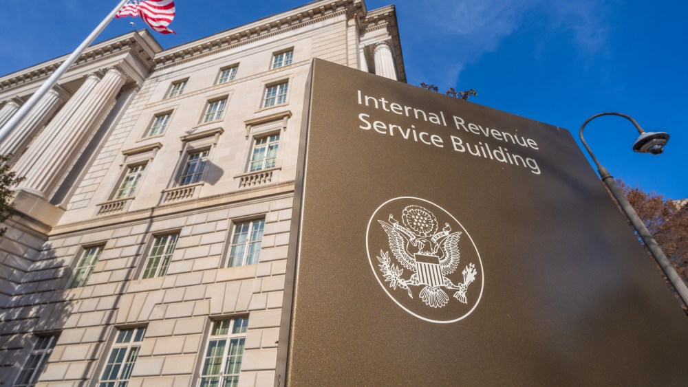 IRS Headquarters Building In Washington