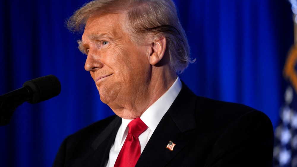 Donald Trump at a campaign event in Portsmouth, N.H.