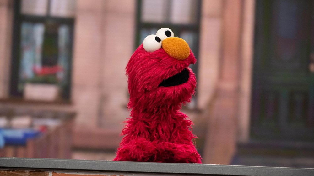 Elmo appears on NBC's "TODAY" show on Sept. 15, 2023.