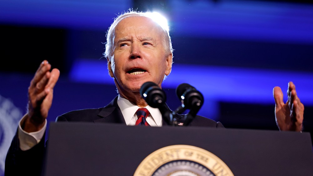President Biden Speaks At United Auto Workers Conference