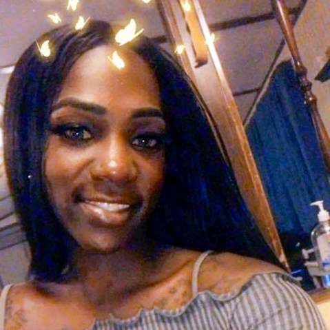 Image: Dime Doe, a Black transgender woman.