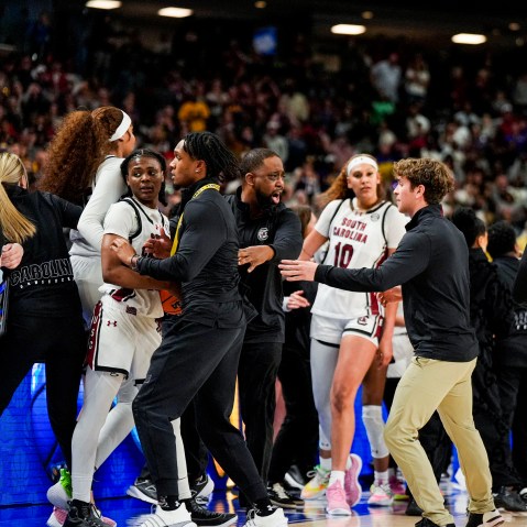 NCAA college basketball game