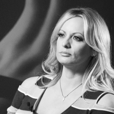 Stormy Daniels during an interview in 2018.