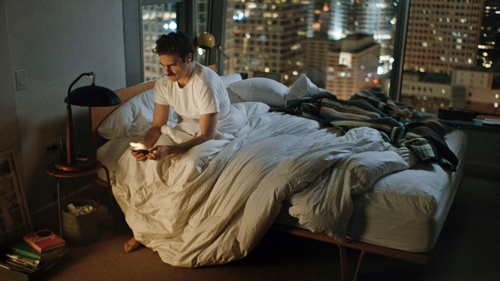 Joaquin Phoenix in "Her."