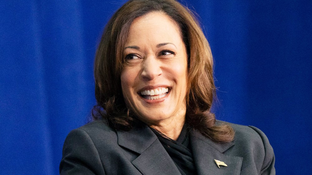 Kamala Harris smiling