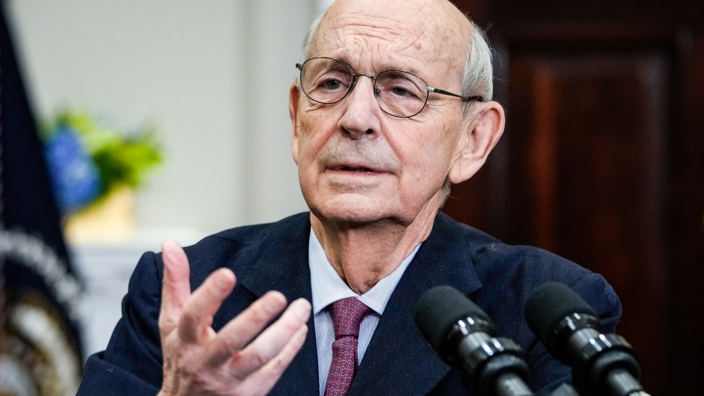 Stephen Breyer speaks