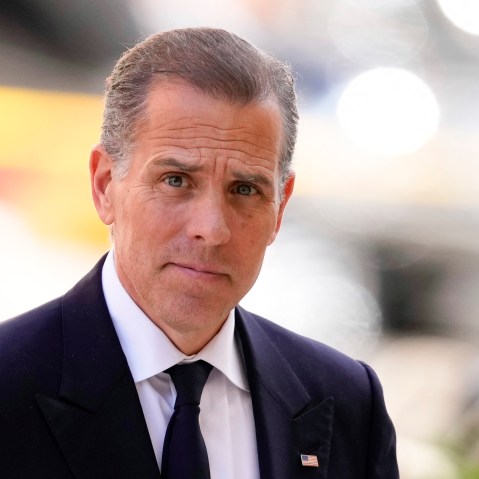 Hunter Biden outside