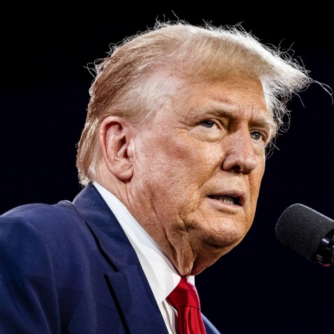 Donald Trump speaks