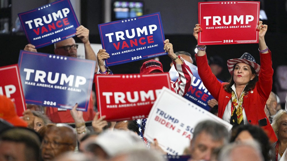 Image: politics political trump supporters