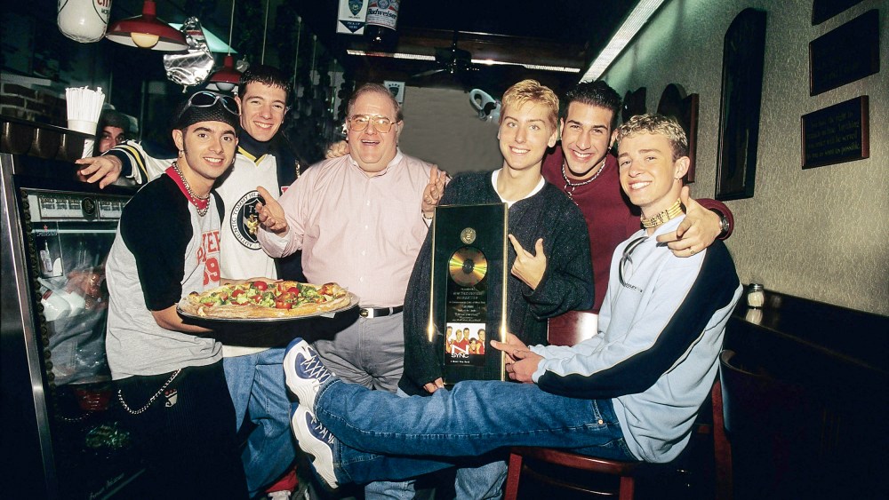 Lou Pearlman with N'Sync - 1996