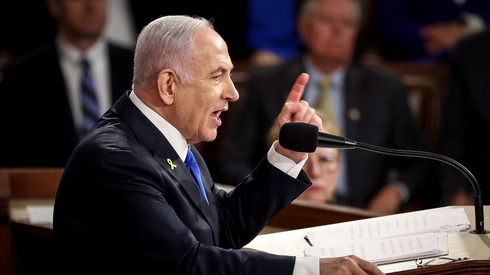 Image: Israeli PM Netanyahu Delivers Address To Joint Meeting Of U.S. Congress