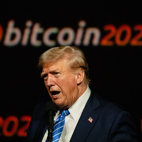 Donald Trump At Bitcoin Conference In Nashville