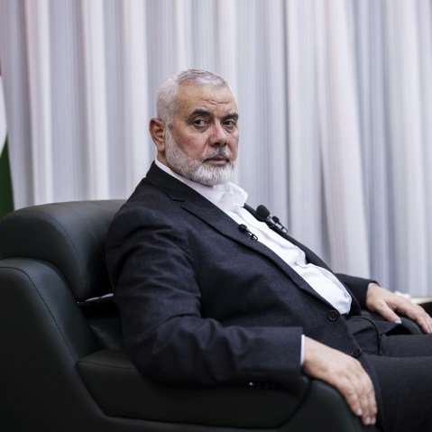 Hamas Political Bureau Chairman Ismail Haniyeh