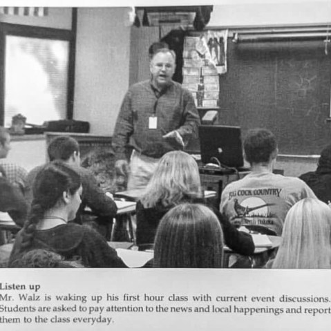 tim walz teacher politics political politician