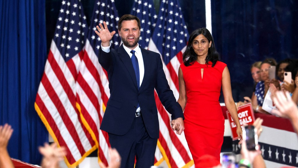 Image: JD vance usha politics political politician