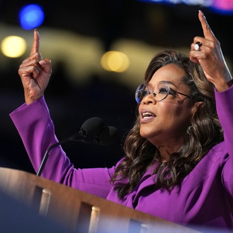 Image: 2024 Democratic National Convention: Day 3 chicago dnc politics political oprah winfrey
