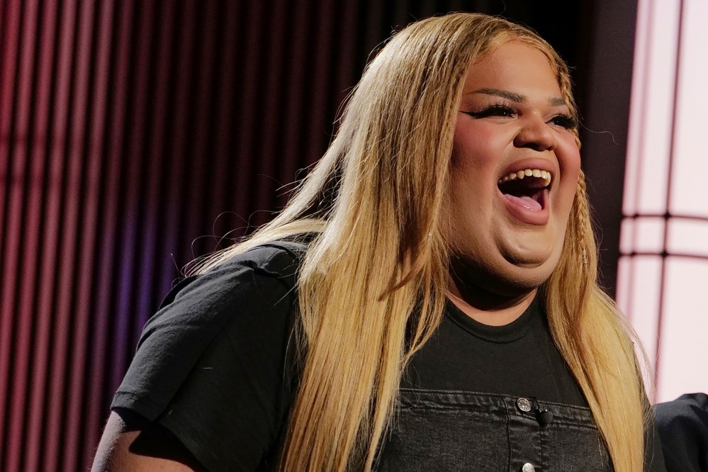 Jools Lebron on the set of "Jimmy Kimmel Live!" on Aug. 19, 2024 in Los Angeles.