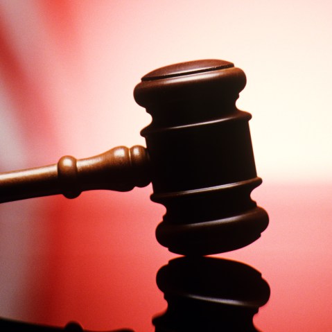 A gavel