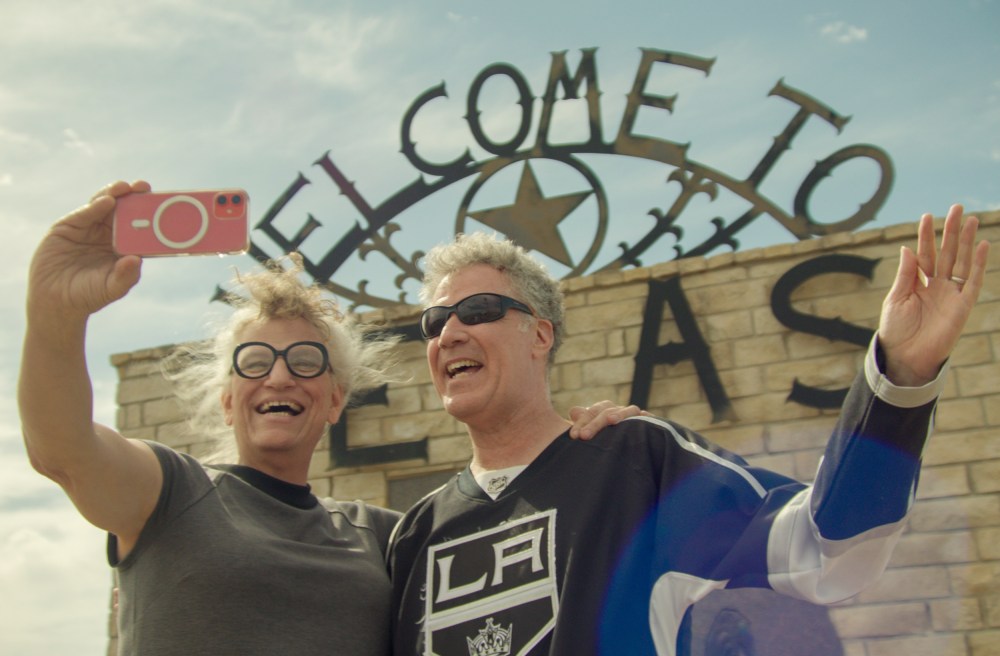 Harper Steele and Will Ferrell.