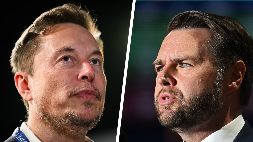 Elon Musk and JD Vance