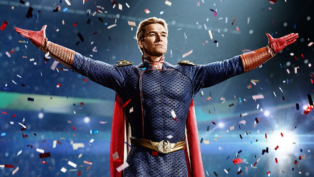 Anthony Starr as Homelander in The Boys.