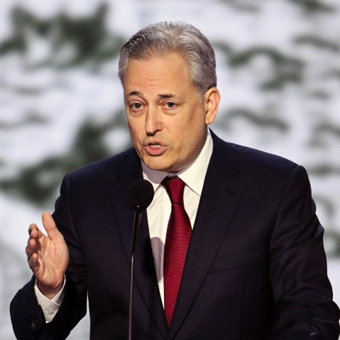 David Sacks speaks at the RNC