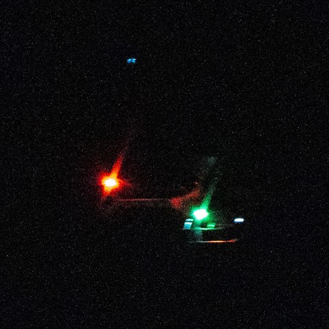 Drone at night.
