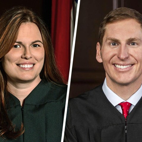 Judge Allison Riggs; Judge Jefferson Griffin.