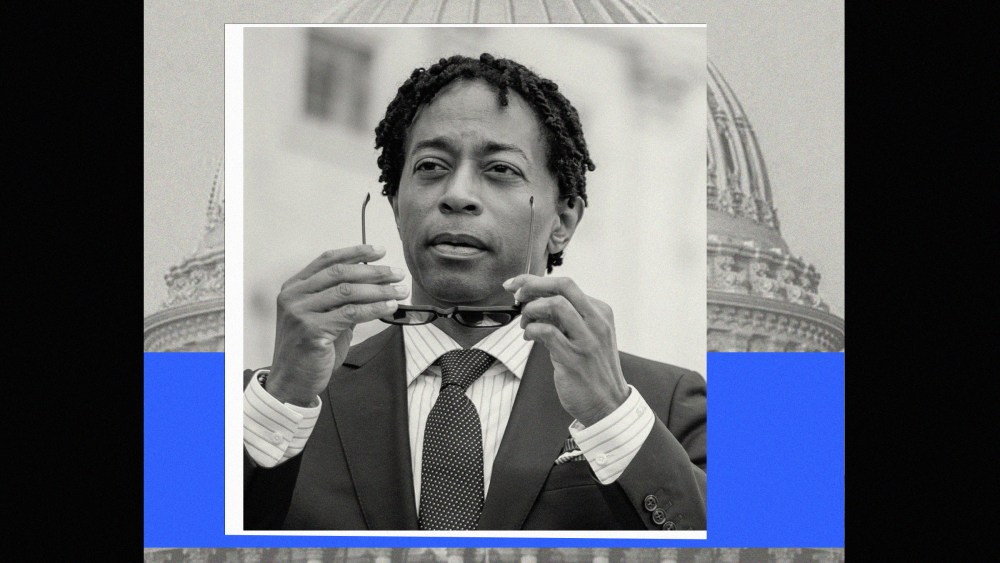 Photo illustration of Wesley Bell