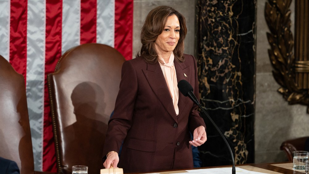 Image: kamala harris politics political gavel