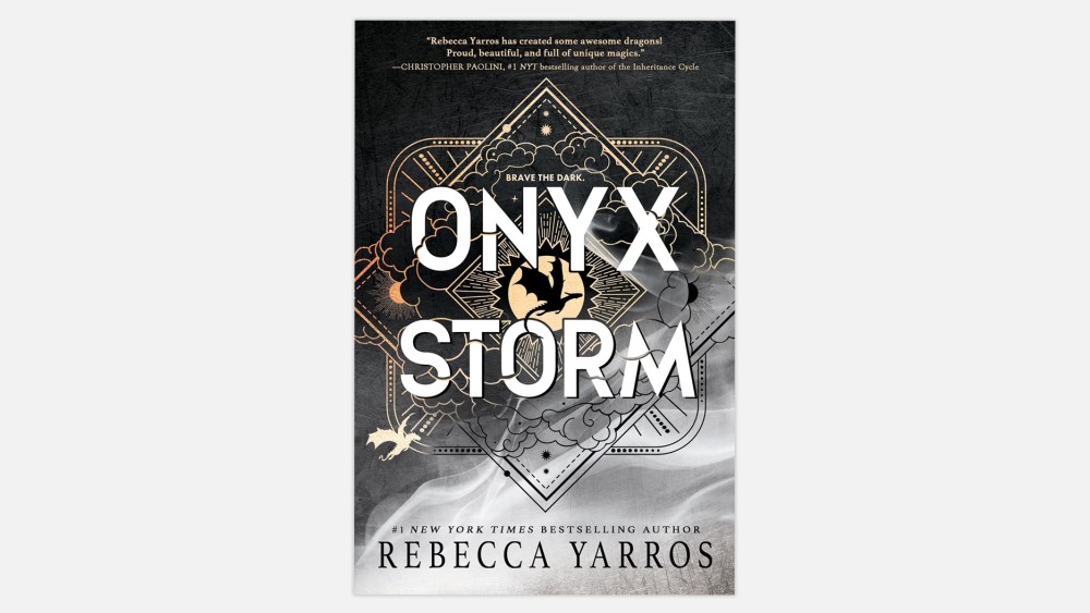 Onyx Storm by Rebecca Yarros.