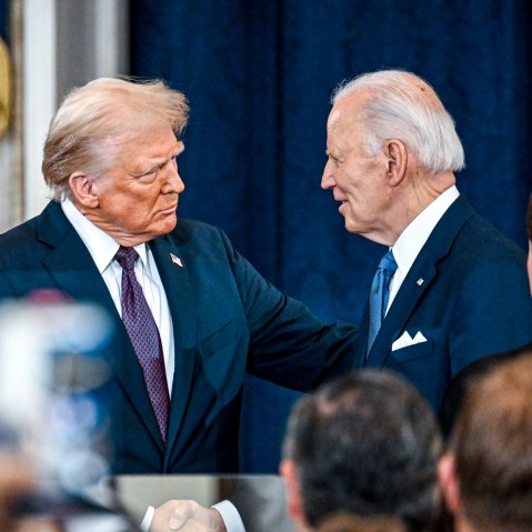 Donald Trump and Joe Biden.