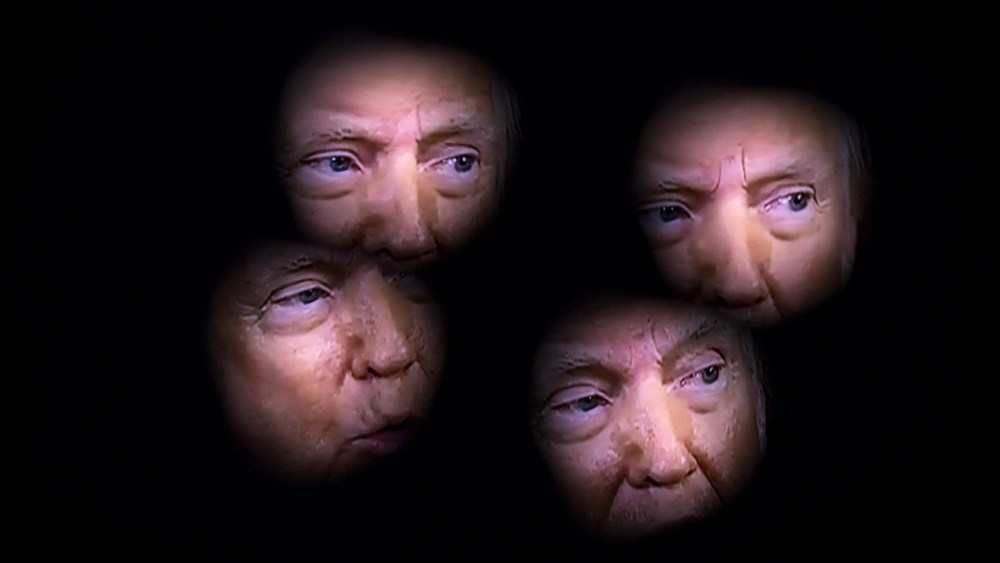 President Donald Trump composite.