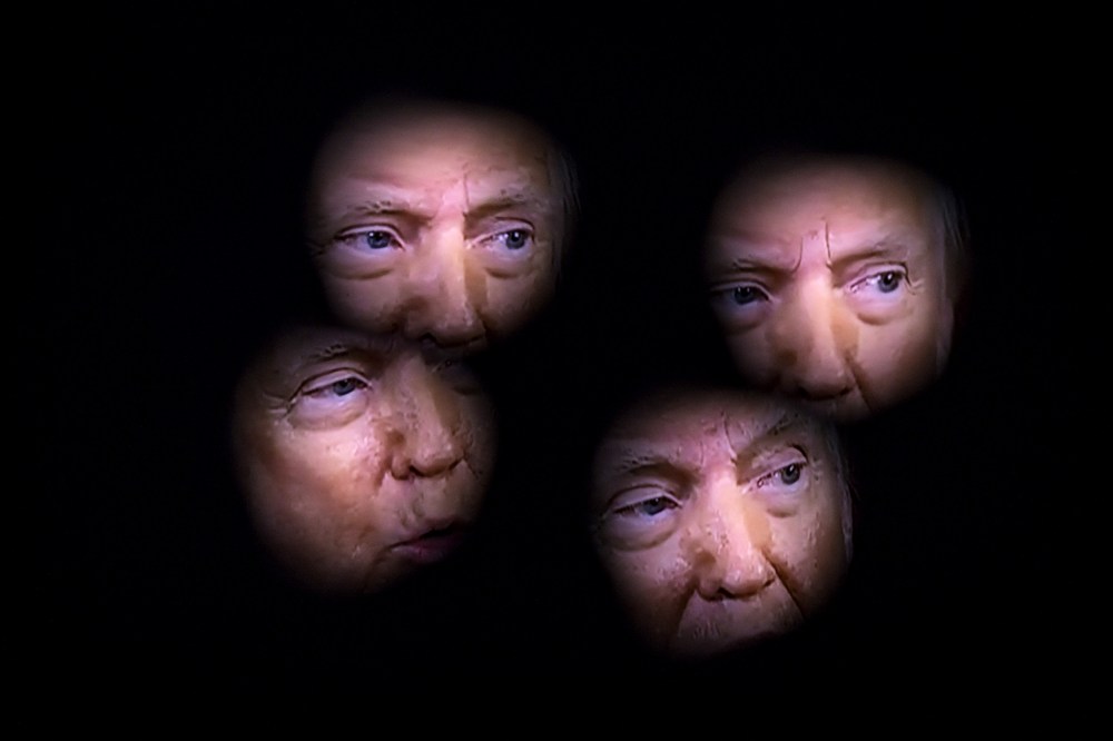 President Donald Trump composite.