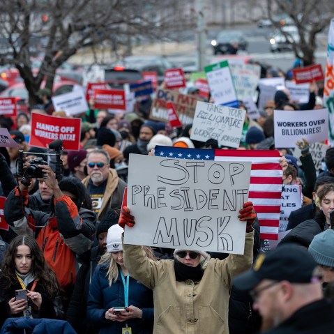 Anti-DOGE rally in Washington