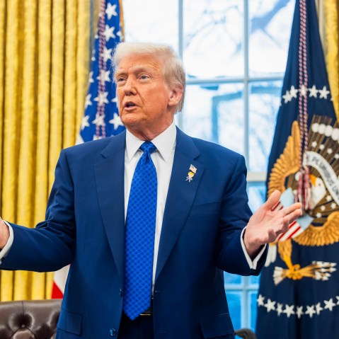 President Trump Swears-In Tulsi Gabbard As Director Of National Intelligence