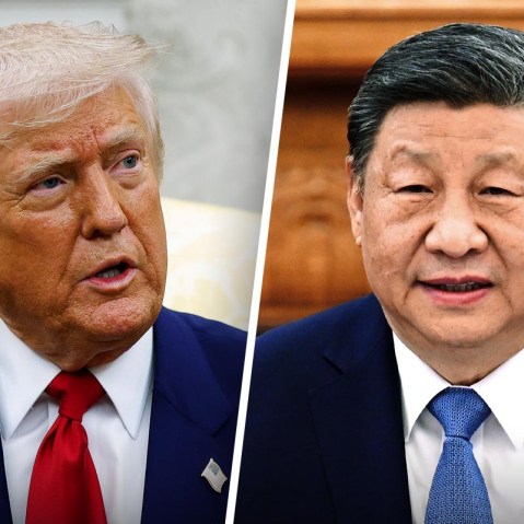 President Donald Trump and Chinese President Xi Jinping.