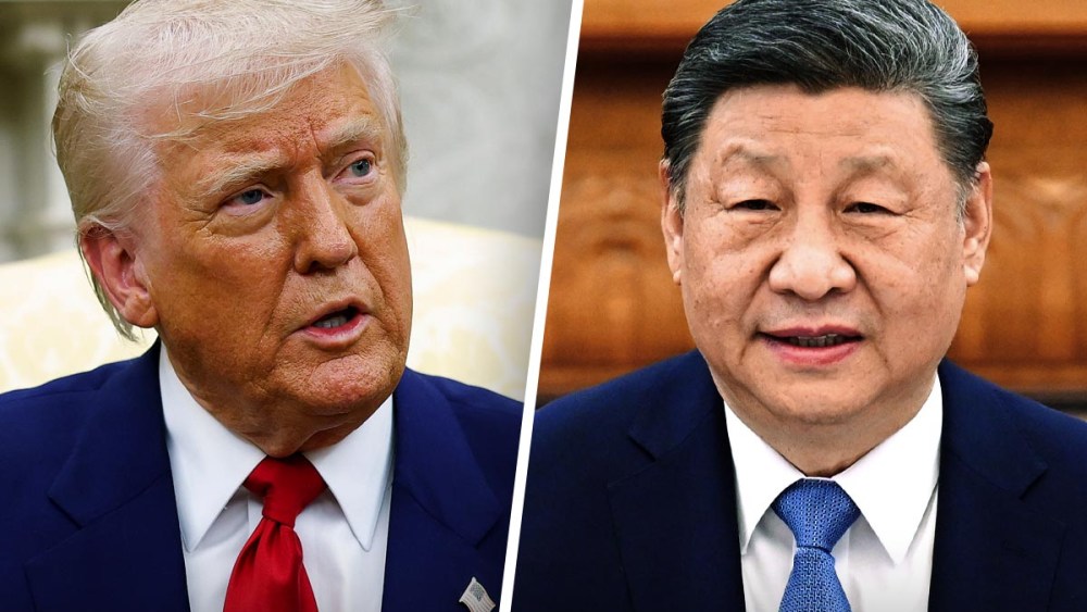 President Donald Trump and Chinese President Xi Jinping.