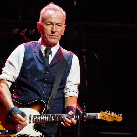 Image: Bruce Springsteen And The E Street Band Perform At The Co-op Live manchester