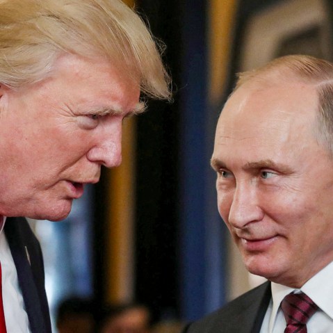 Donald Trump and Vladimir Putin.