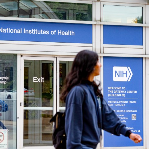 National Institutes of Health headquarters.