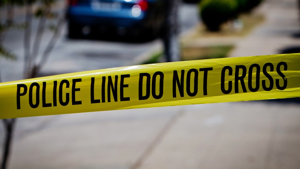 Police tape is pictured. (Photo by Frank Duenzl/Corbis)